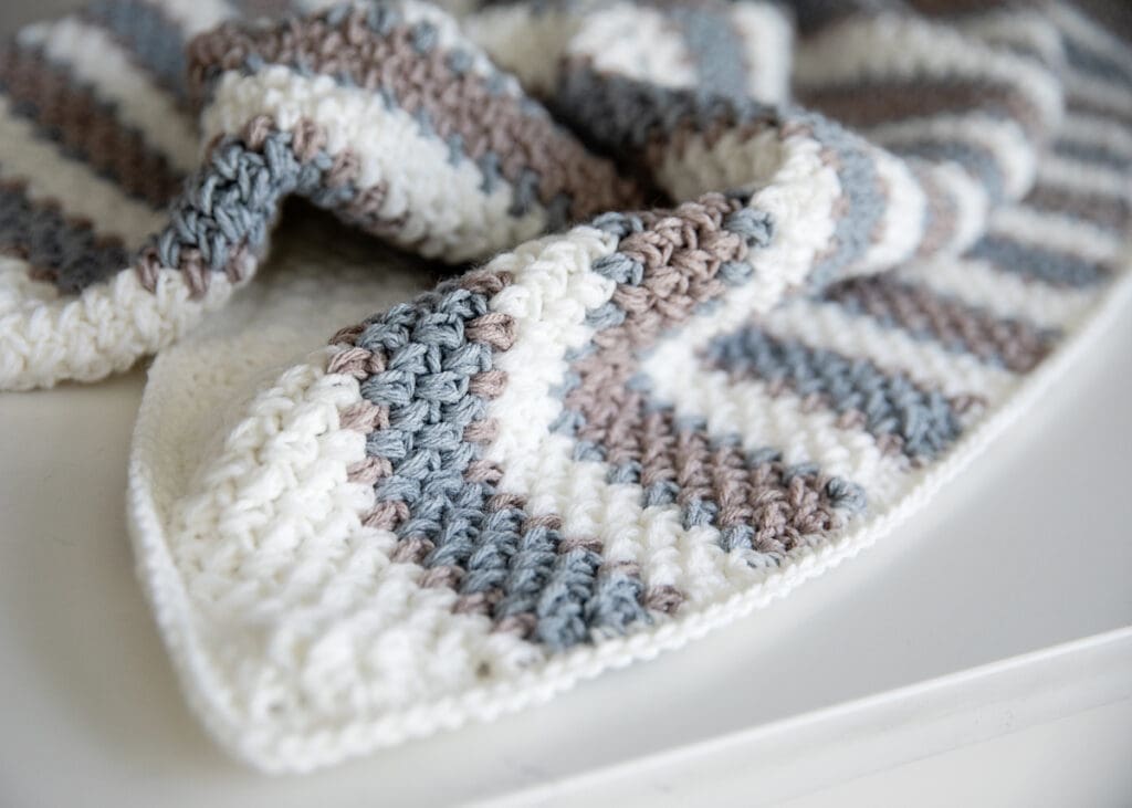 Elizabeth Stitch Crochet Blanket
