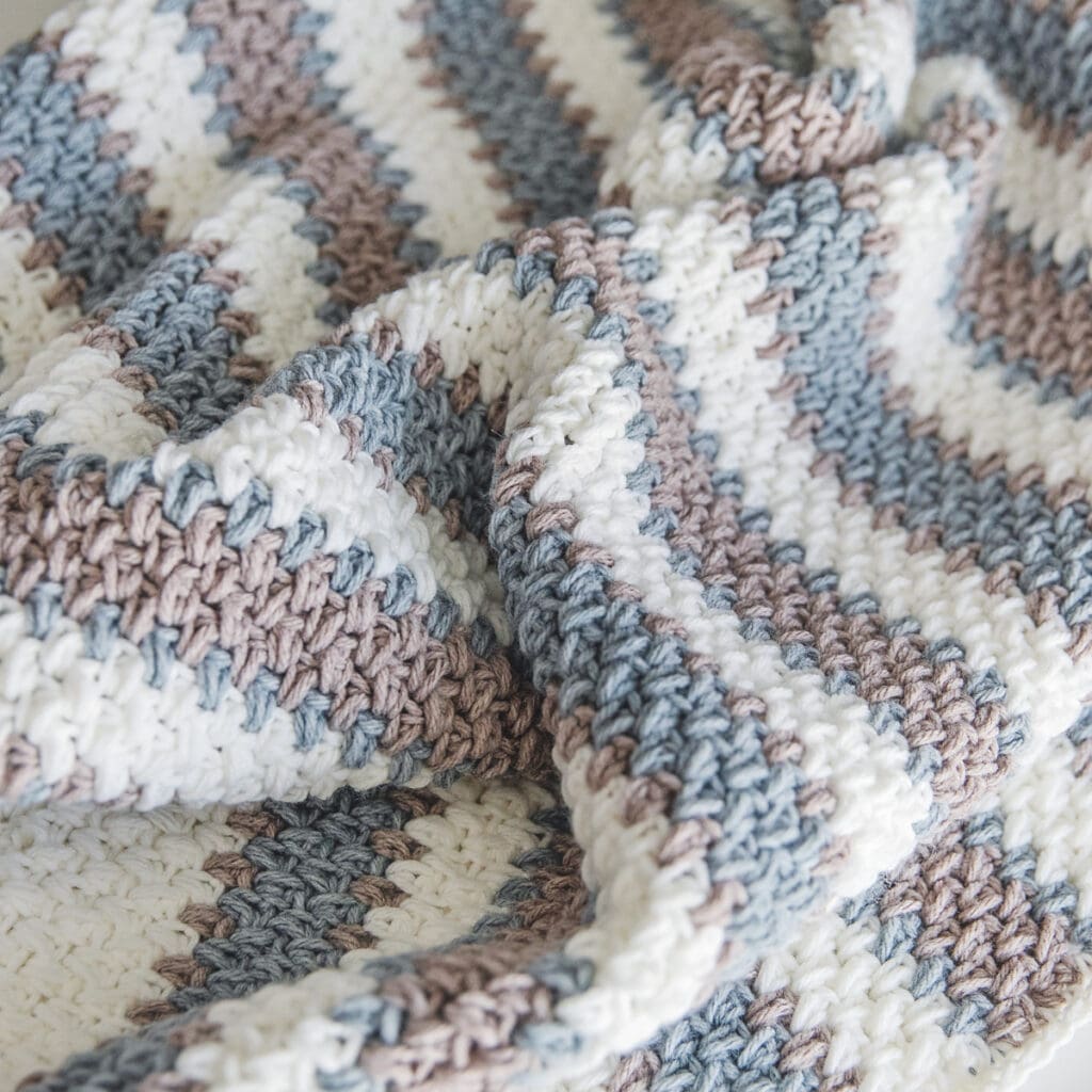 Elizabeth Stitch Crochet Blanket