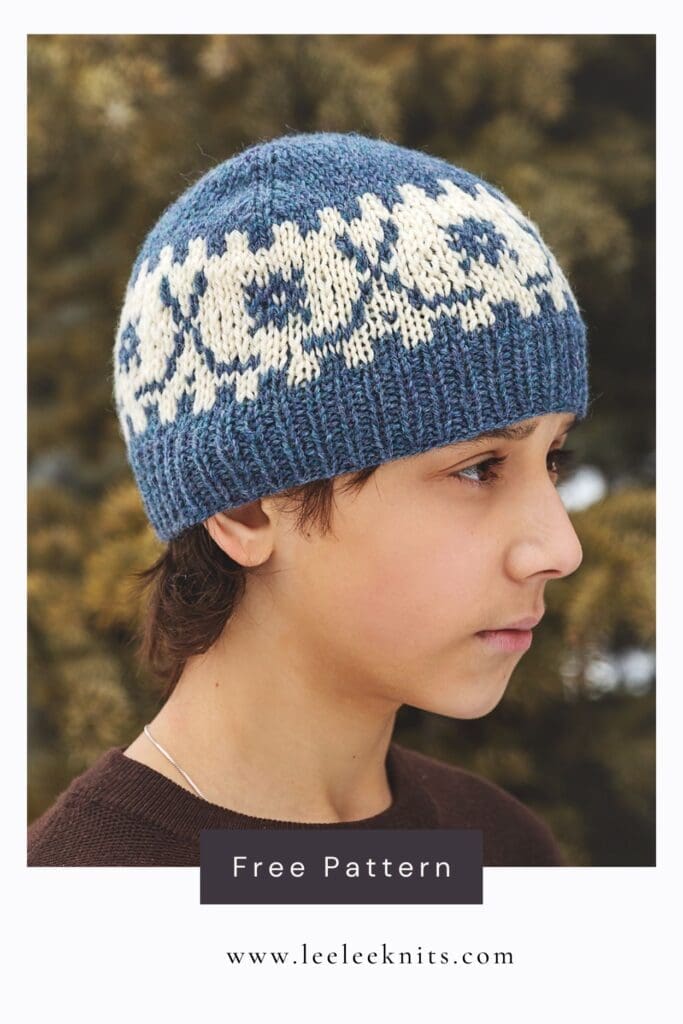 Hockey Beanie Knitting Pattern