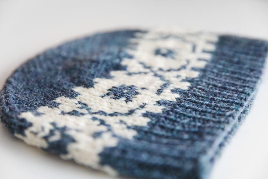 Fair isle Hockey Hat Knitting Pattern